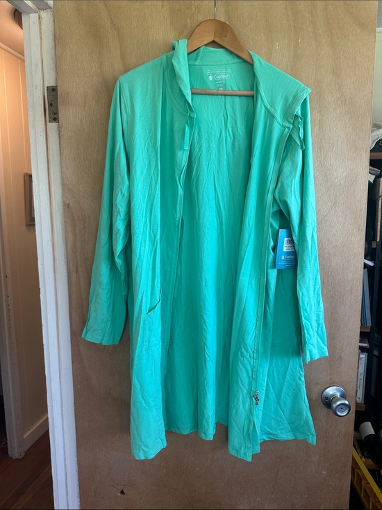 Coolibar Other - Coolibar Women's Long Sleeve Swim Cover-Up - Mint